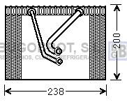 Evaporador 70-FTV377 - EVAPORADOR FIAT DOBLO 01-05