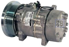 Compresor Aftermarket 51-4637Q - COMP. QUE QP7H15 H-O PV8 133 MM. 12V. (NEW HOLLAND) = 51-867