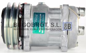 Compresor estándar 50-7851Q - COMPRESOR QP7H15  H-R  2A  132 MM. 12 V. (MB)