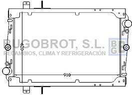 Radiadores 40-DF0002 - RADIADOR DAF 85