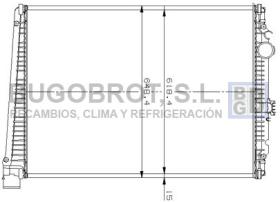 Radiadores 40-DF0004 - RADIADOR DAF 65CF / 75CF