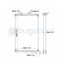 Radiadores 40-DF0005 - RADIADOR DAF CF85