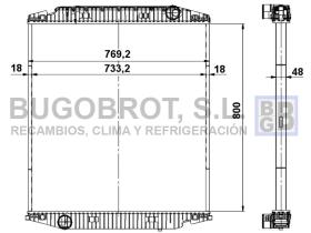 Radiadores 40-IV0005 - RADIADOR IVECO EUROTRAKKER / EUROTECH