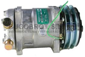 Compresor estándar 50-5407 - COMP. SANDEN SD508 A2 132MM. 24V VERTICAL ORING