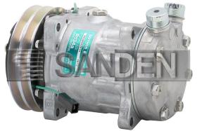 Compresor estándar 50-7872 - COMP. SANDEN SD7H15 A2 132MM. 24V VERTICAL ROTALOCK