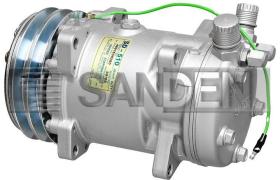 Compresor estándar 50-9143 - COMP. SANDEN SD510 A2 132MM. 24V VERTICAL ORING