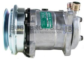 Compresor estándar 50-9187 - COMP. SANDEN SD507 A2 122MM. 12V VERTICAL ORING