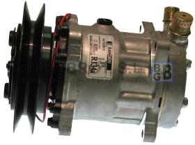 Compresor estándar 50-9675 - COMP. SANDEN SD510 C1 158MM. 12V VERTICAL ORING