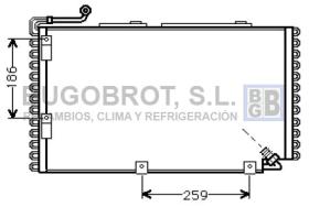 Condensador 62-AI5107 - CONDENSADOR 4 CYL/5 CYL AUDI 100 III / 100 III QUATTRO / 200