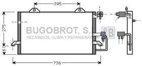 Condensador 62-AI5121 - CONDENSADOR 1.6 R134/1.6 R134/2.0 E - 16V. R134/2.0 E - 8V.