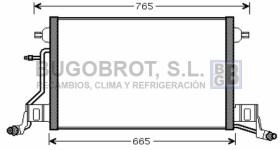 Condensador 62-AI5264 - CONDENSADOR 3.7 I - 40V./4.2 I - 40V. AUDI A6 II