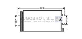 Condensador 62-AI5352 - CONDENSADOR AUDI A6 A7 QUATTRO