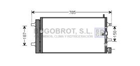 Condensador 62-AI5353 - CONDENSADOR AUDI A6 Q5 QUATTRO