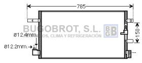 Condensador 62-AI5360 - CONDENSADOR AUDI A4 Q5 QUATTRO