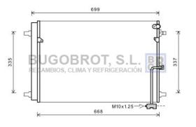 Condensador 62-AI5368 - CONDENSADOR AUDI A8 QUATTRO