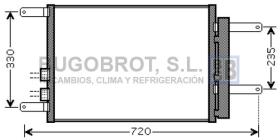 Condensador 62-AL5111 - CONDENSADOR 2.0 I - 12V. TURBO/2.0 I - 16V. T SPARK/2.5 I -