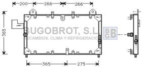 Condensador 62-AU5140 - CONDENSADOR PETROL ROVER DISCOVERY I