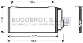 Condensador 62-AU5148 - CONDENSADOR 2.0 I - 24V. ROVER 45