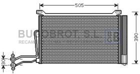 Condensador 62-BW5264 - CONDENSADOR 1.4 D  BMW MINI