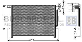 Condensador 62-BW5397 - CONDENSADOR ALL BMW Z4 SERIE E85