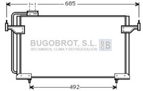 Condensador 62-CN5087 - CONDENSADOR ALL PEUGEOT 306 I