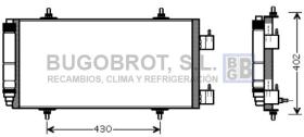 Condensador 62-CN5226 - CONDENSADOR 3.0 I - 24V. CITROEN C8