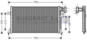 Condensador 62-CR5018 - CONDENSADOR MINI VAN/2.5/3.0 CHRYSLER / JEEP TOWN & COUNTRY/