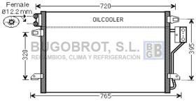 Condensador 62-CR5106 - CONDENSADOR 2.8 CRDI/3.8 I - 12V./4.0 I - 24V./3.3 I - 12V.