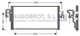 Condensador 62-DN5164 - CONDENSADOR ALL NISSAN 200 SX/ALMERA I N15