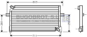 Condensador 62-DN5199 - CONDENSADOR EXPORT NISSAN STANZA