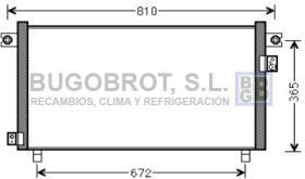 Condensador 62-DN5330 - CONDENSADOR 2.8 TDIC/3.0 TDID/4.8 I - 24V. NISSAN PATROL GR