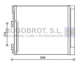 Condensador 62-DN5355 - CONDENSADOR NISSAN NV200