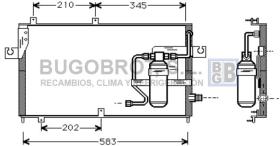 Condensador 62-DU5039 - CONDENSADOR 1.6 DAIHATSU APPLAUSE