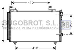 Condensador 62-DU5056 - CONDENSADOR 1.3 I - 16V. DAIHATSU TERIOS