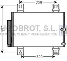 Condensador 62-DU5064 - CONDENSADOR 1.3 I - 16V. DVVT/1.5 I - 16V. DVVT DAIHATSU TER