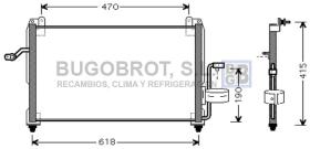 Condensador 62-DW5045 - CONDENSADOR CHEVROLET TACUMA