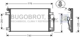 Condensador 62-DW5085 - CONDENSADOR 2.0I/2.3I - 16V. / DHC / 3.2 I - 24V. / DHC SSAN