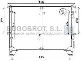 Condensador 62-DW5114 - CONDENSADOR SSANYONG REXTON RX230