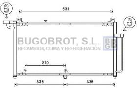 Condensador 62-DW5128 - CONDENSADOR SSANYONG KORANDO CABRIO