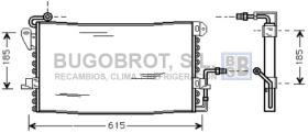 Condensador 62-FD5175 - CONDENSADOR FORD FIESTA III