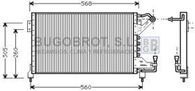 Condensador 62-FD5231 - CONDENSADOR 2.2 I FORD PROBE