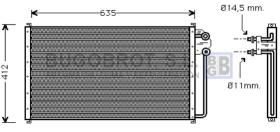 Condensador 62-FD5236 - CONDENSADOR FORD THUNDERBIRD