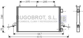 Condensador 62-FD5242 - CONDENSADOR 2.0 I - 16V. DOHC/2.0 I - 8V./2.3 I - 16V. DOHC/