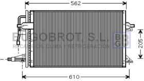 Condensador 62-FD5323 - CONDENSADOR 1.4 I - 8V. SPI/1.6 I - 16V./1.8 I - 16V. FORD E