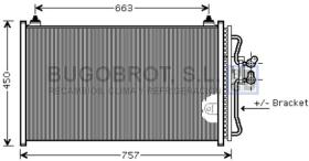 Condensador 62-FD5347 - CONDENSADOR ALL FORD MAVERICK