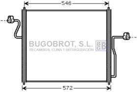 Condensador 62-FD5358 - CONDENSADOR FORD EXPLORER/RANGER