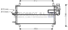 Condensador 62-FT5128 - CONDENSADOR 55 ( SPI )/75 ( MPI )/90 ( MPI ) FIAT PUNTO I