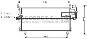 Condensador 62-FT5168 - CONDENSADOR 55 ( SPI )/75 ( MPI ) FIAT PUNTO I