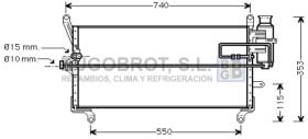 Condensador 62-FT5169 - CONDENSADOR 90 ( MPI ) FIAT PUNTO I