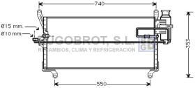 Condensador 62-FT5177 - CONDENSADOR 55 ( SPI )/60 ( SPI )/75 ( MPI ) FIAT PUNTO I